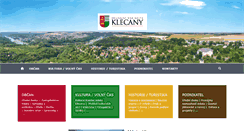Desktop Screenshot of mu-klecany.cz